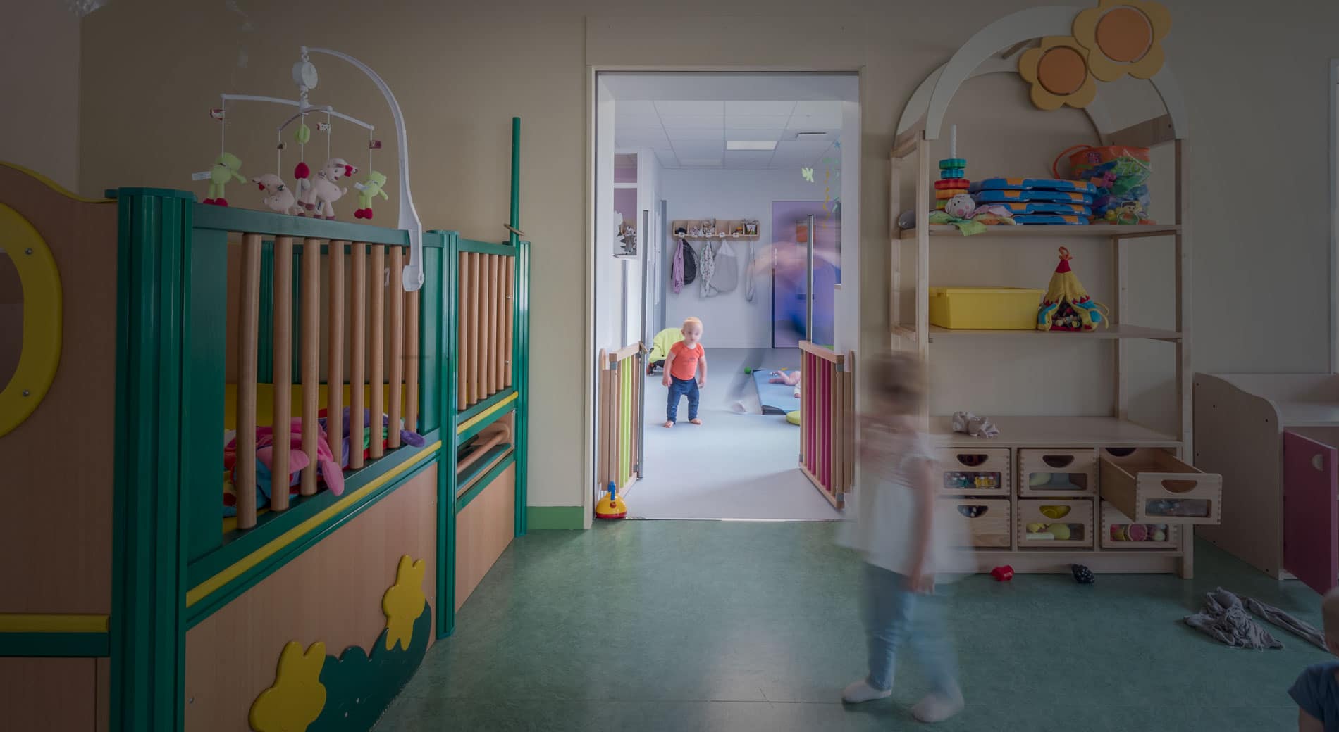 Création d'une crèche à Ruffieux