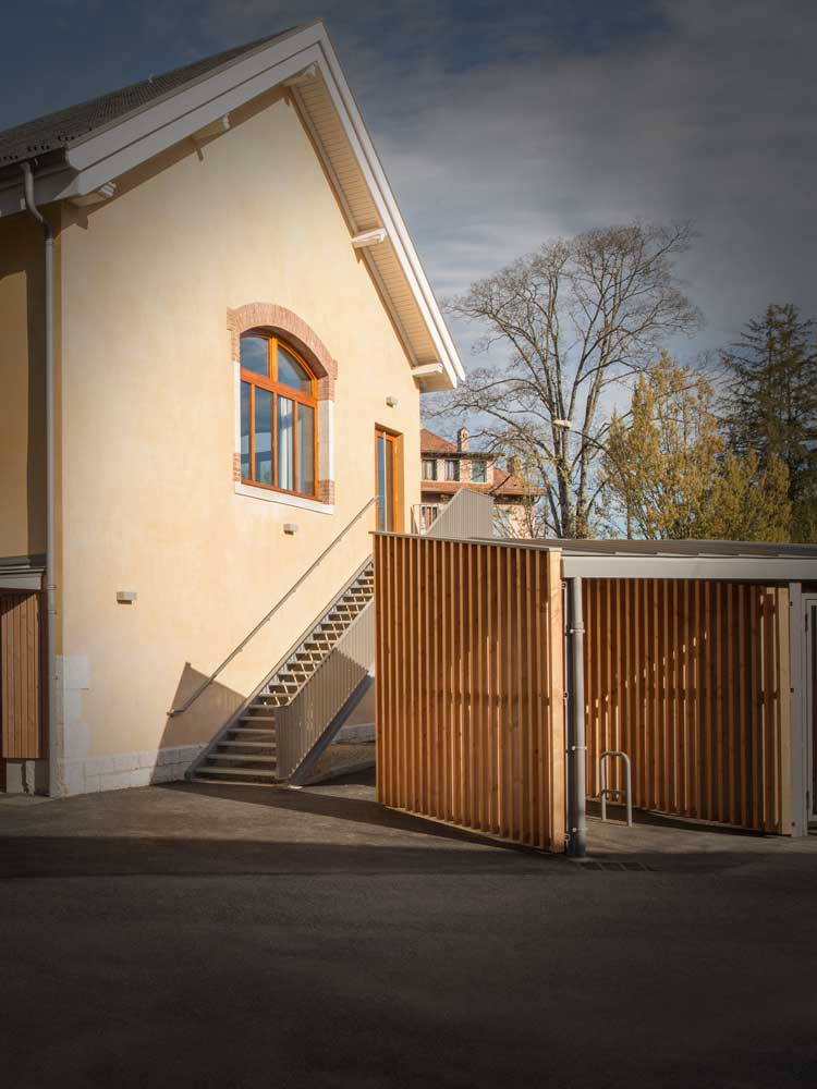 Rénovation gymnase lycée Annecy